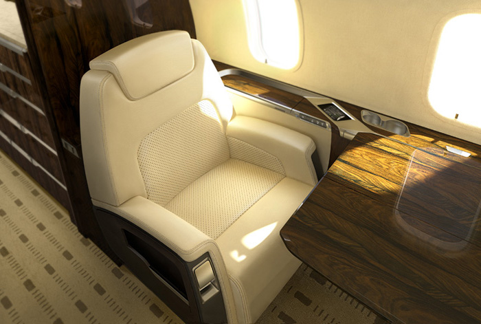 Interior Renderings of Bombardier 