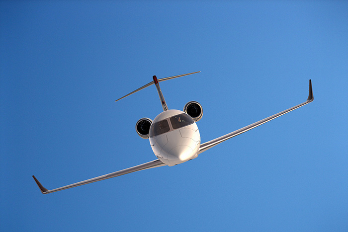 Exterior Rendering of Bombardier Learjet 85